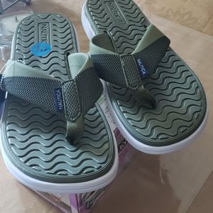 (Ew)Nautica men's necton flip-flops